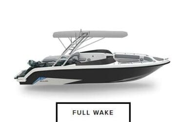 Sealver Wave Boat 656 16 Full Wake 1